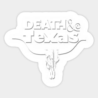 Death & Texas hot sauce Sticker